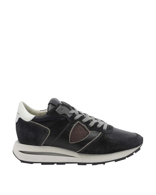 Philippe Model Black Tropez Haute Sneakers for men