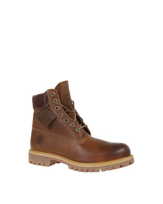 Timberland Brown Six-Hole Boot for men