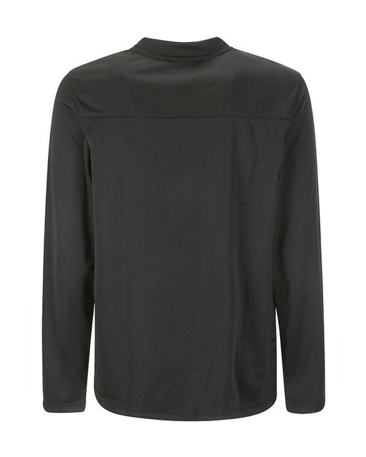 Courreges Black Lycra T-shirt for men