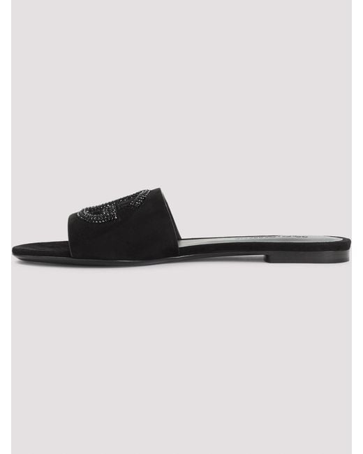 Dolce & Gabbana White Slides