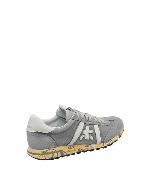 Premiata Gray Lucy Sneakers for men
