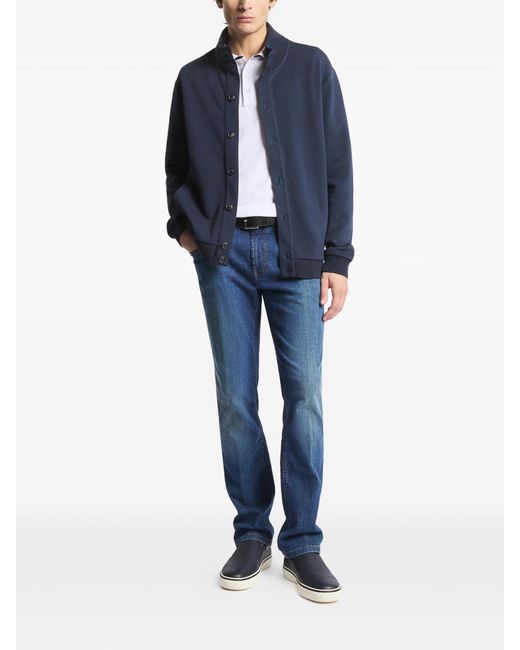 Fay Blue Cardigan for men