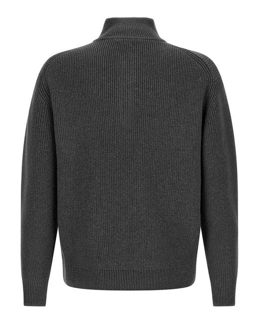 J.W. Anderson Gray Half-Zip Sweater for men