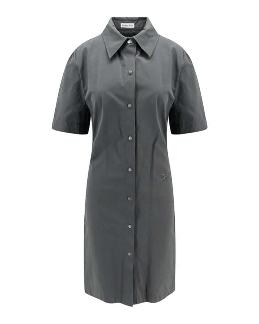 Burberry Gray Mini Dresses