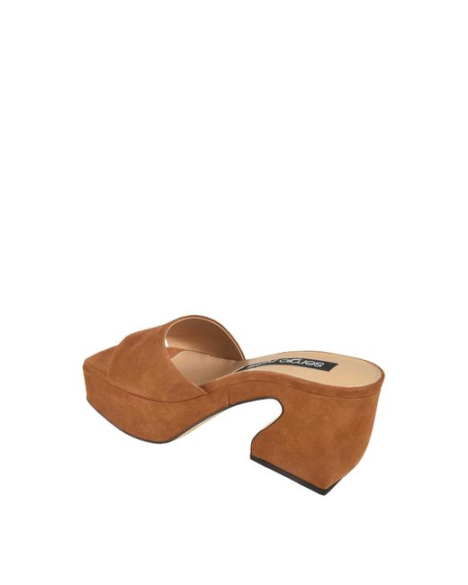 Sergio Rossi Brown Sandals