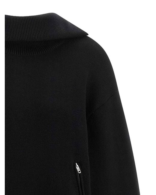 Balenciaga Black Back-To-Front Sweater
