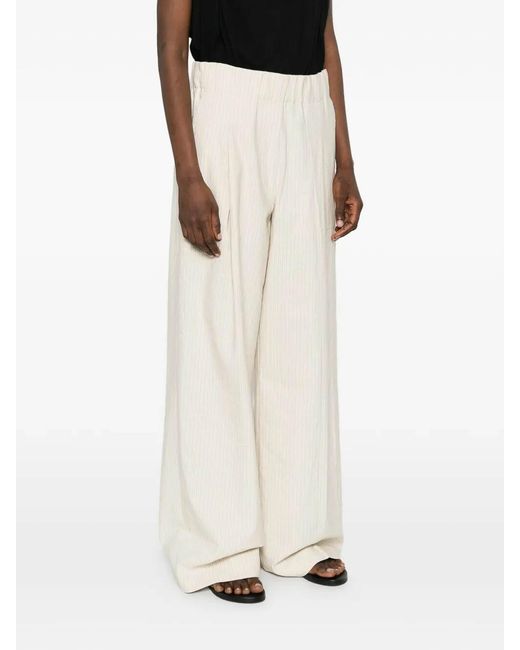 Dries Van Noten White Pila 3360 Pants