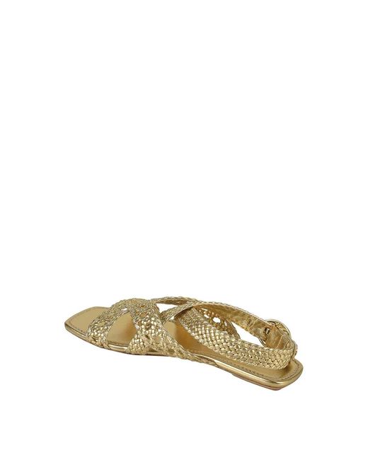 Stuart Weitzman Metallic Sandals