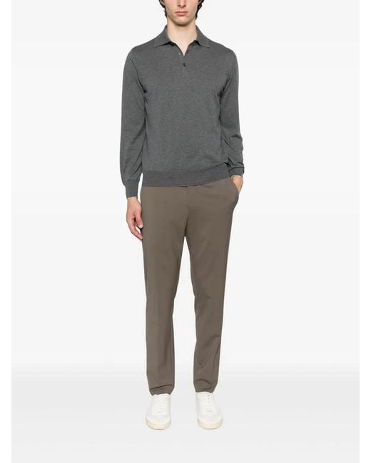 PT Torino Gray Dieci Topo Trousers for men