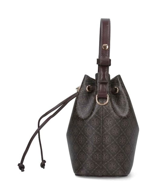 Tory Burch Black Mini Bucket Bag