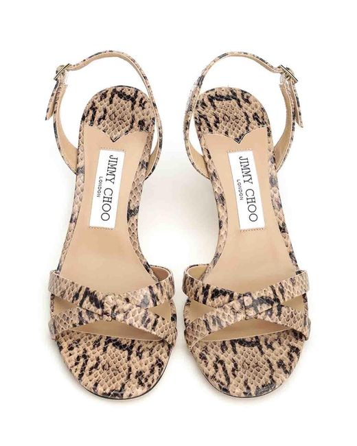 Jimmy Choo Metallic Elsy 70 Sandal