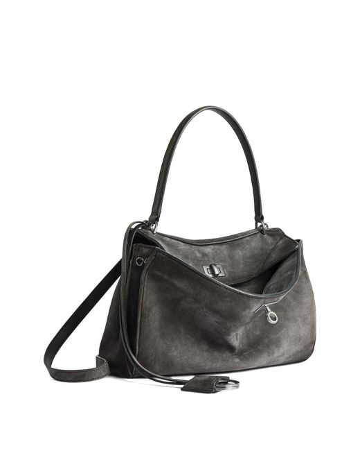 Balenciaga Black Rodeo Handbag Small