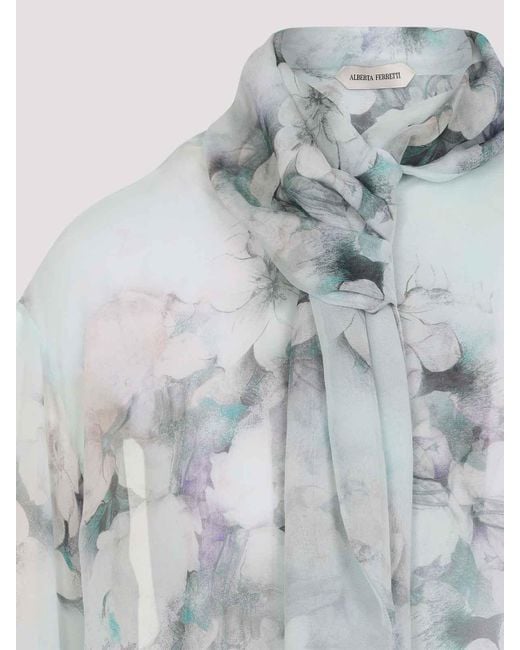 Camicia di Alberta Ferretti in Blue