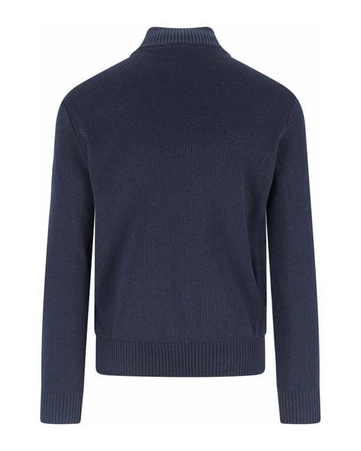 Canada Goose Blue Hybridge Padded Cardigan for men