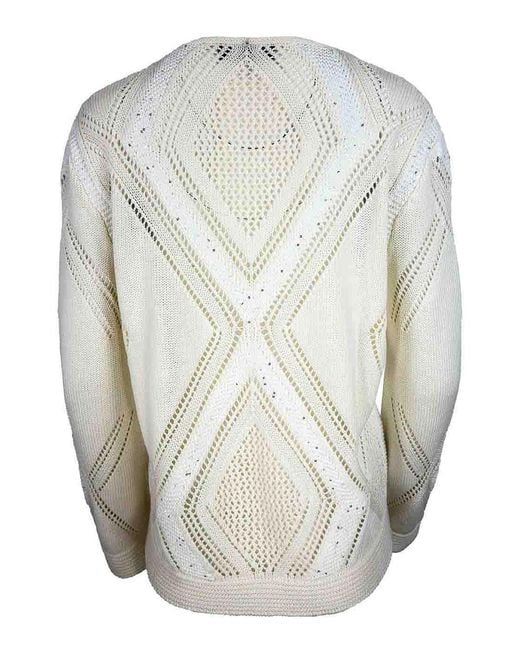 Lorena Antoniazzi Gray Sweater