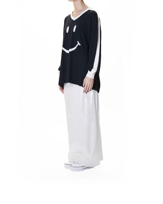 Moschino Black Rugby Smile Shirt