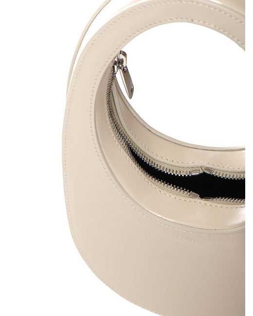 Coperni White Swipe Mini Leather Bag