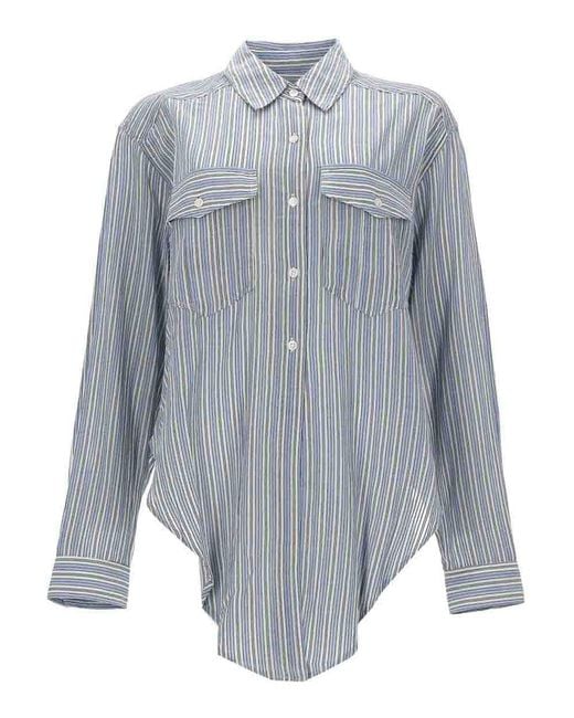 Isabel Marant Blue Nath Shirt