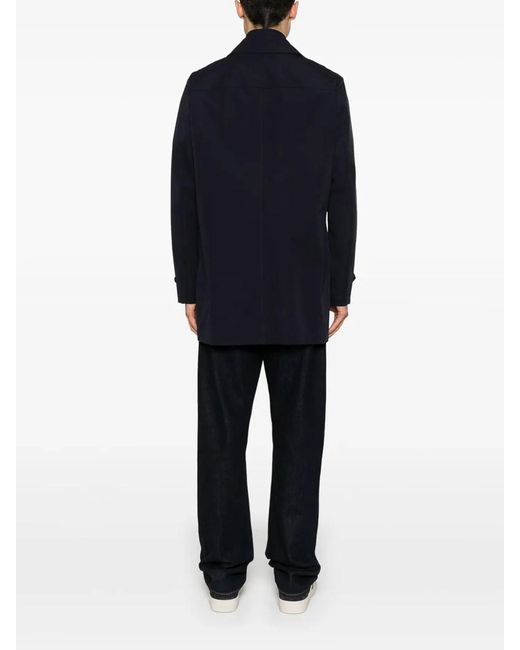 Fay Blue Casual Jacket for men