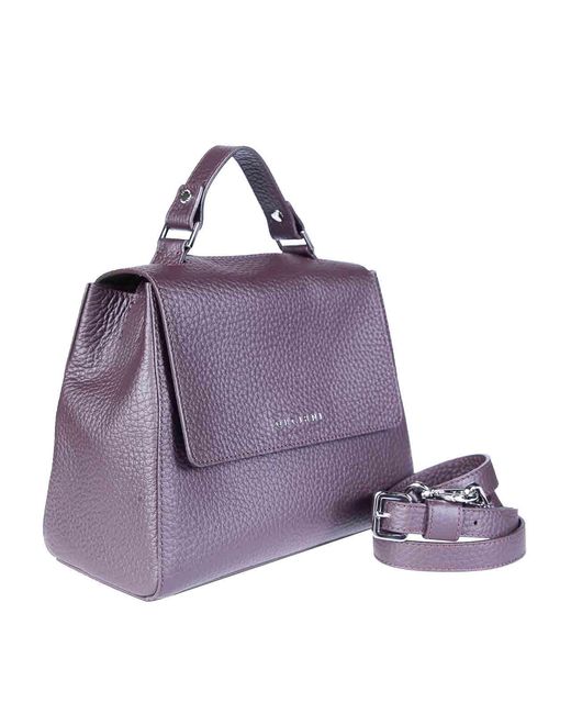 Orciani Purple Sveva Soft Small Handmade
