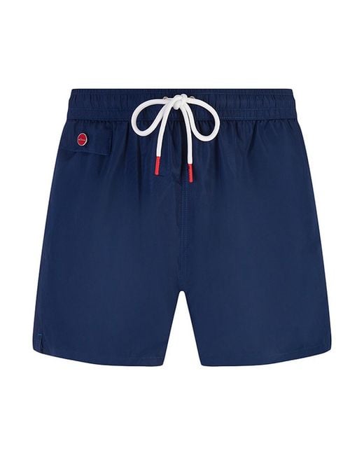 Kiton Blue Swimsuit for men