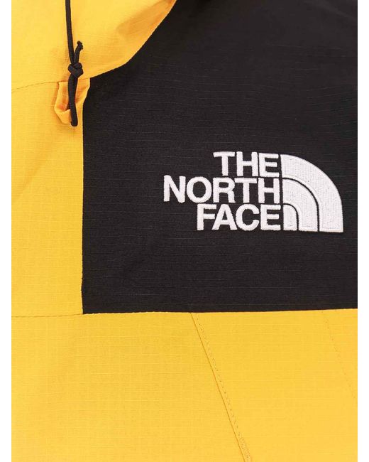 The North Face Yellow Dryvent Mono Nylon Wind Jacket for men