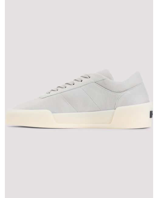 Fear Of God White Aerobic Low Sneakers for men