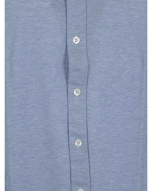 Barba Napoli Blue Knitwear for men