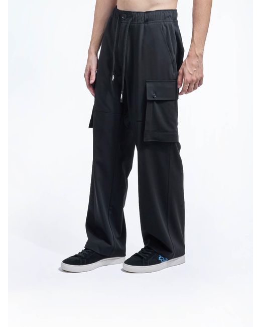 Just Cavalli Blue Cormorano Cargo Pants for men