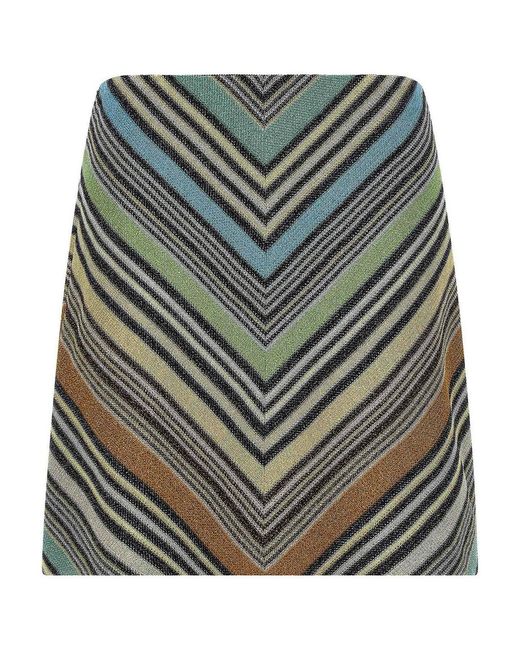 Minifalda Missoni de color Gray