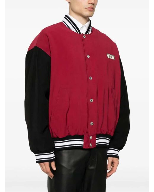 Gcds Red Bomber Jackets for men