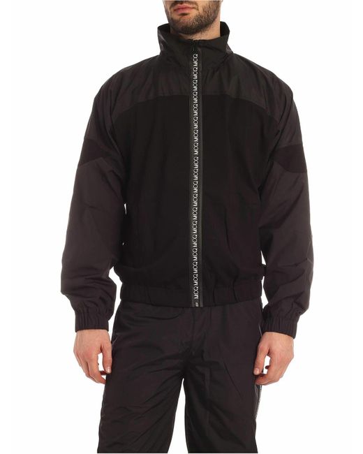 McQ Alexander McQueen Black Mcq Bands Jacket for men