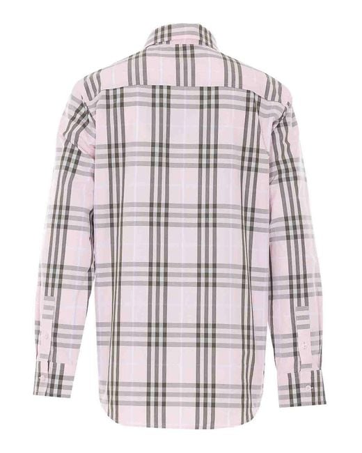 Burberry Multicolor Check Shirt