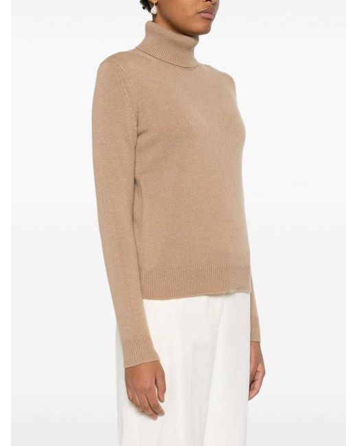Theory Natural Cashmere Turtleneck Sweater