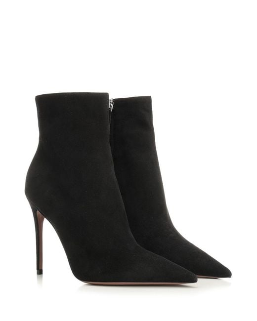 Paris Texas Black Vera Ankle Boots