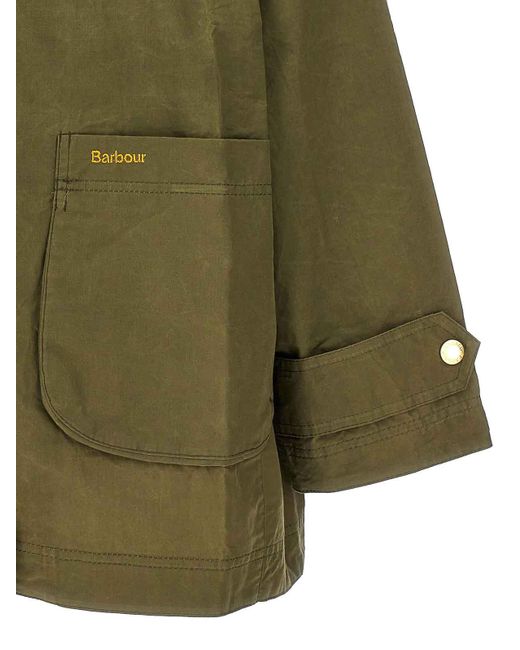 Barbour Green Hutton Rain Jacket