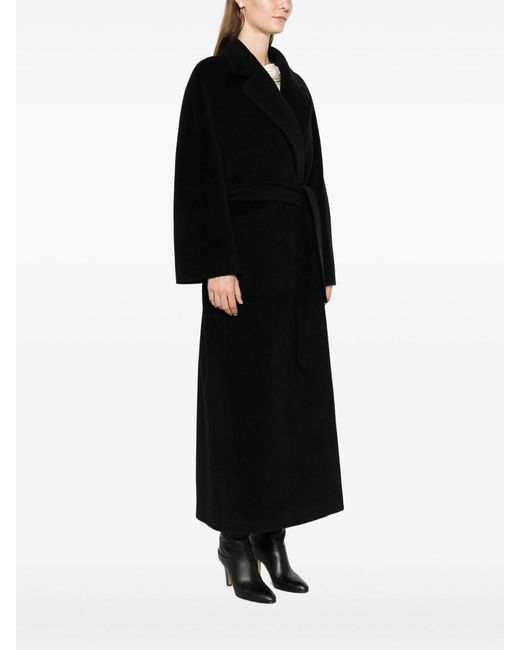 Tagliatore Black Charlize Long Coat