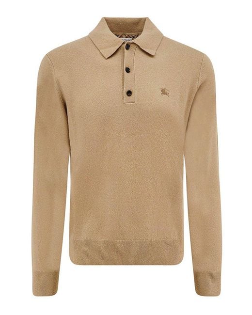 Burberry Natural Carson Pole Shirt for men