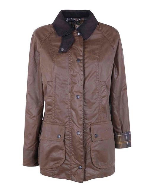 Barbour Brown Beadnell Wax Jacket