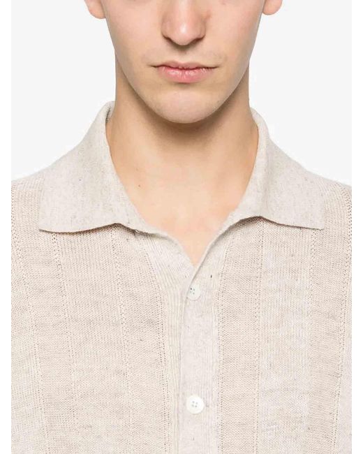 Brunello Cucinelli White Short Sleeve Shirt for men
