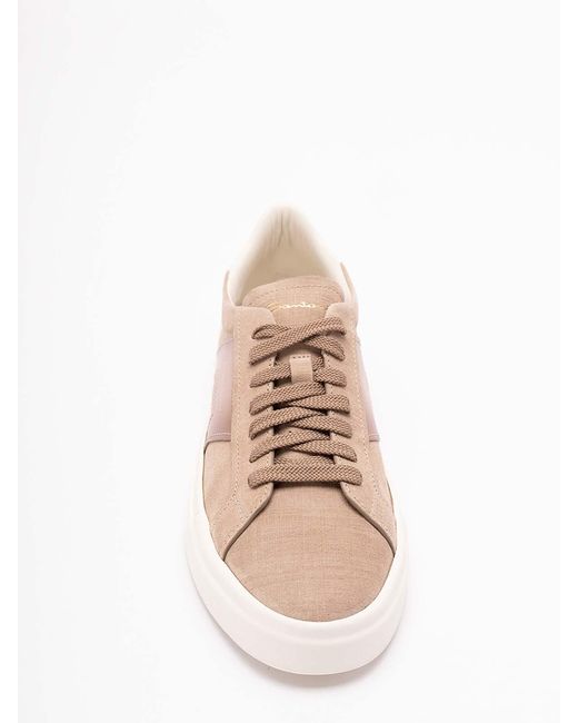 Santoni Pink 'Dbs Sf1' Sneakers for men