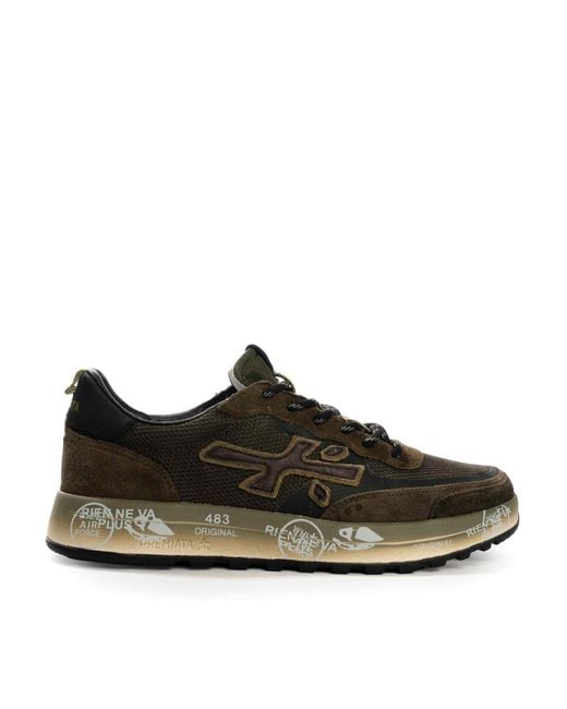 Premiata Black Sneakers Nous 7731 for men