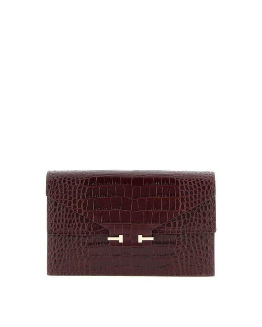 Tom Ford Purple Aube' Mini Clutch