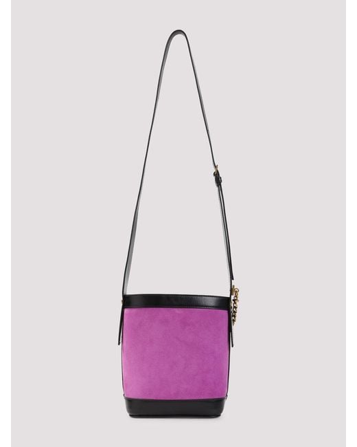 Versace Pink Mini Bucket Bag
