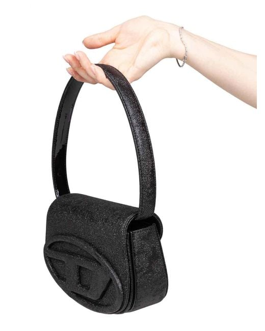 DIESEL Black Structured Bag