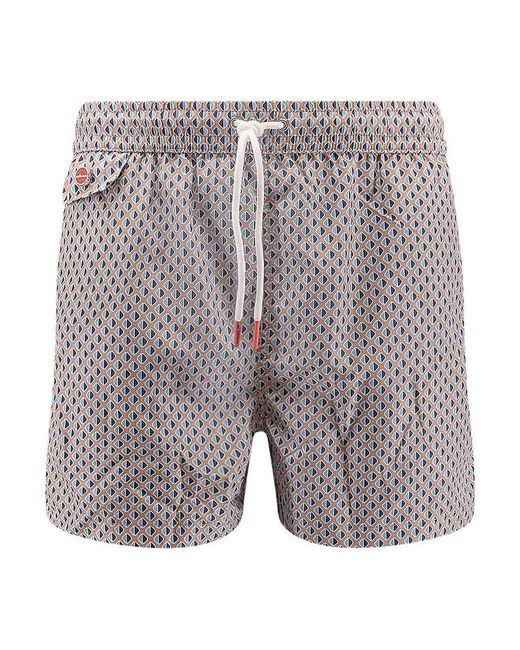 Kiton Gray Boxer Mare for men