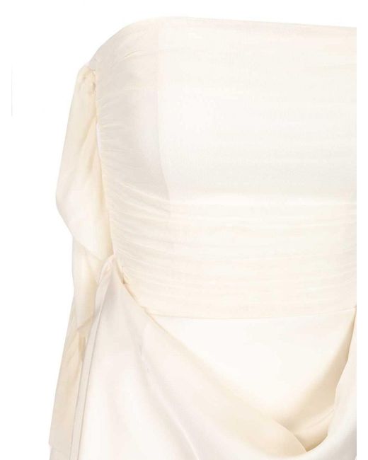 ROTATE BIRGER CHRISTENSEN White Mini Dress