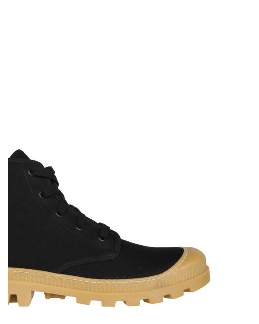 Gia Borghini Black Hiking Boot