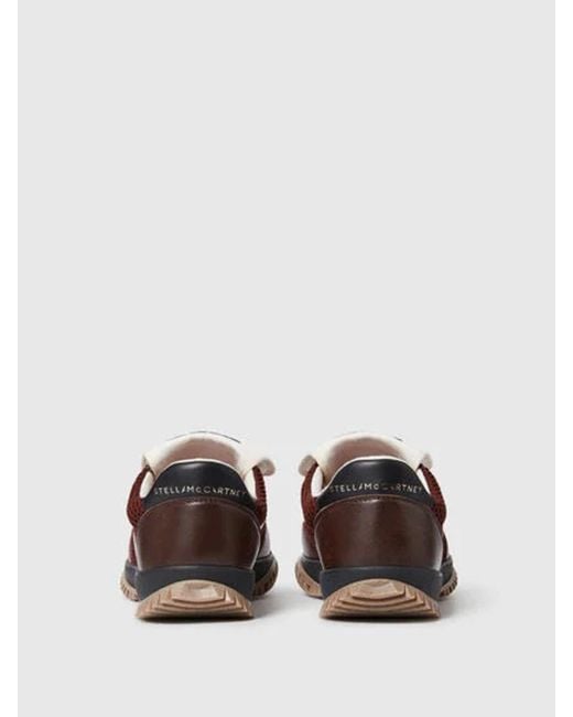 Stella McCartney Brown S Wave Sport Sneakers With Mesh Panels