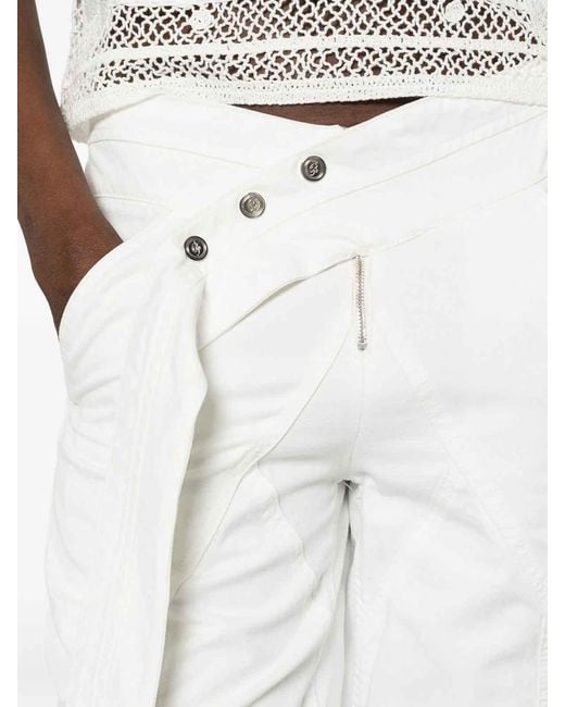 Blumarine White Pant